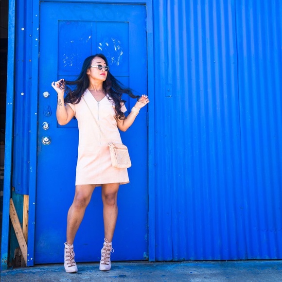 Dresses & Skirts - Blush Pink Mod Shift Dress